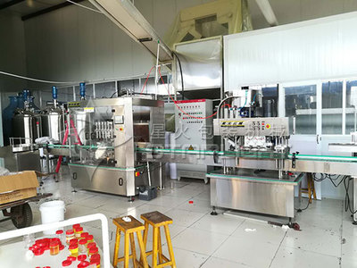 扶余市華盛農產品進出口購買花生醬灌裝生產線